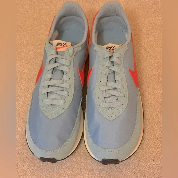 NIKE WAFFLE TRAINER 2 BLUE TEAM ORANGE NWOT men’s size 10.5 - Picture 5 of 9